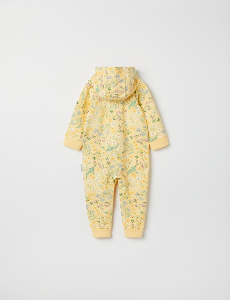 Cotton Rich Floral All in One (7lbs-12 Mths) 5 of 5