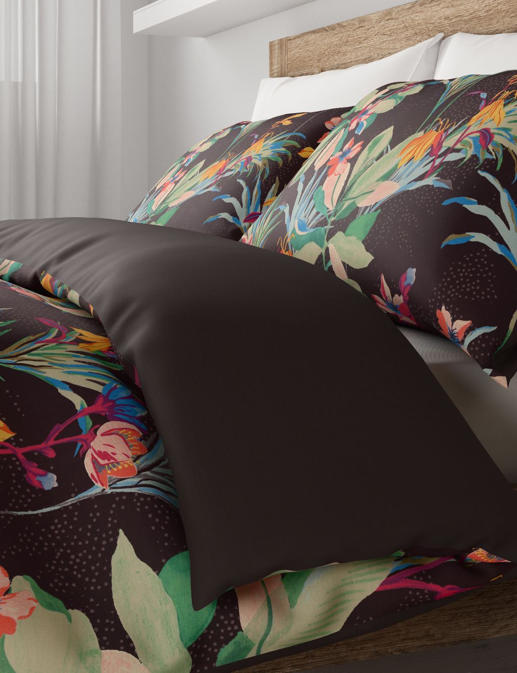 Cotton Rich Floral Bedding Set | M&S
