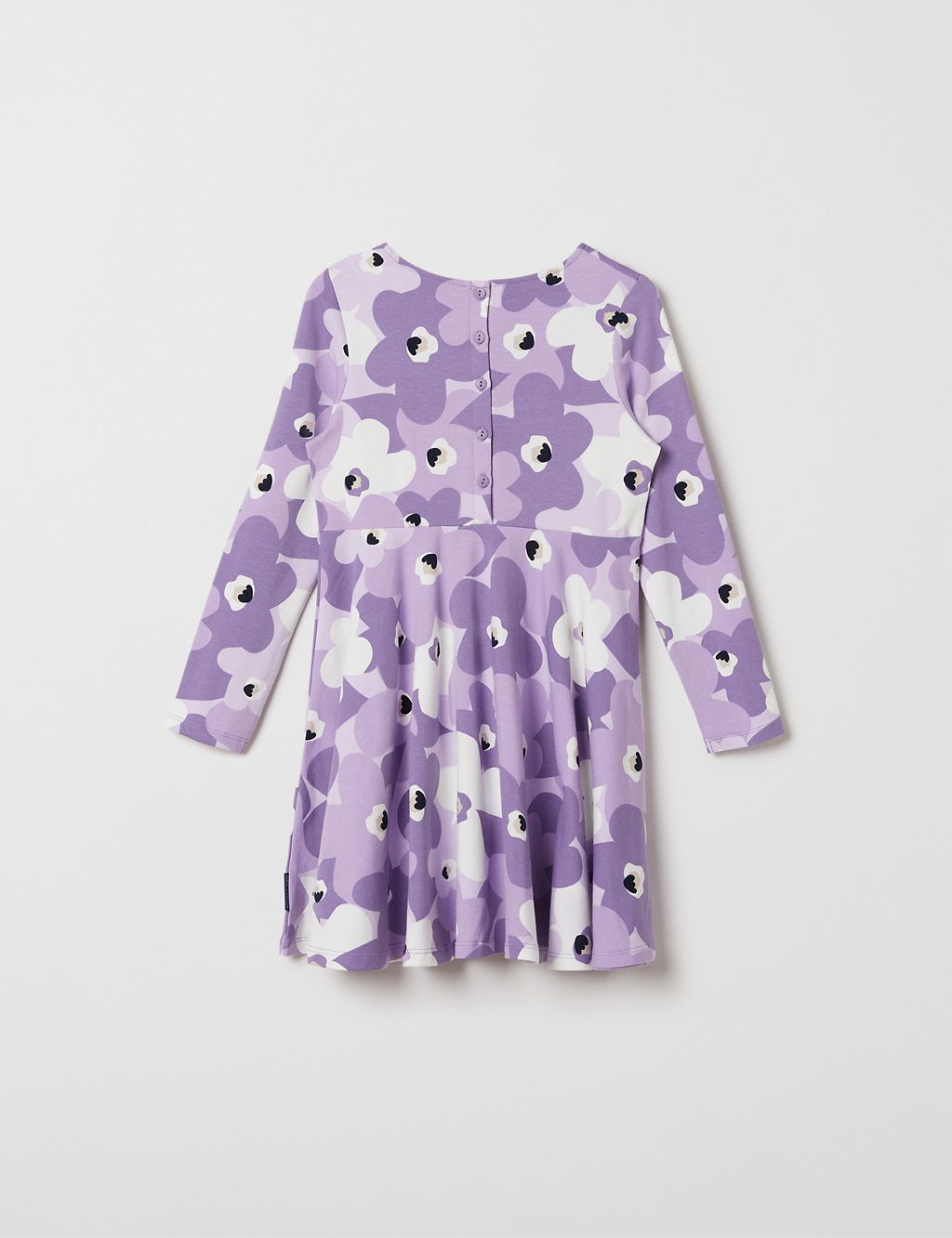 Cotton Rich Floral Dress (1-10 Yrs) 4 of 7