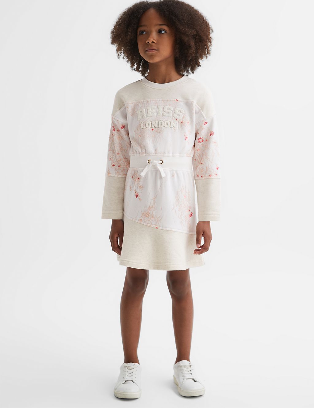 Cotton Rich Floral Dress (4-14 Yrs) 3 of 5