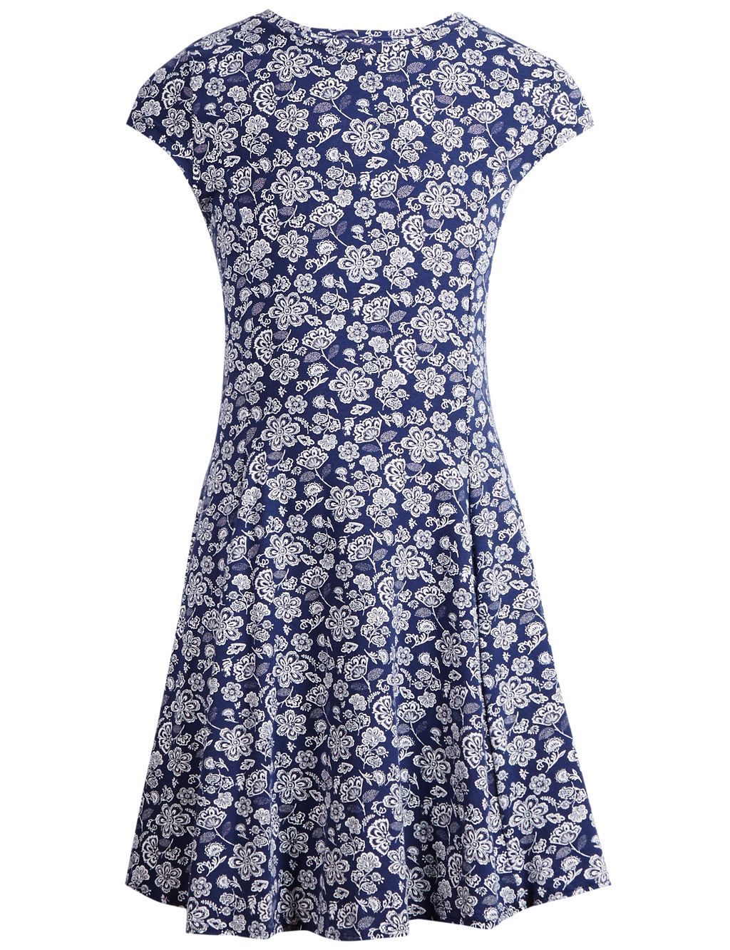 Cotton Rich Floral Dress (5-14 Years) 4 of 5