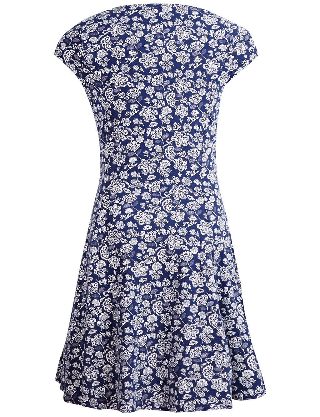 Cotton Rich Floral Dress (5-14 Years) 5 of 5