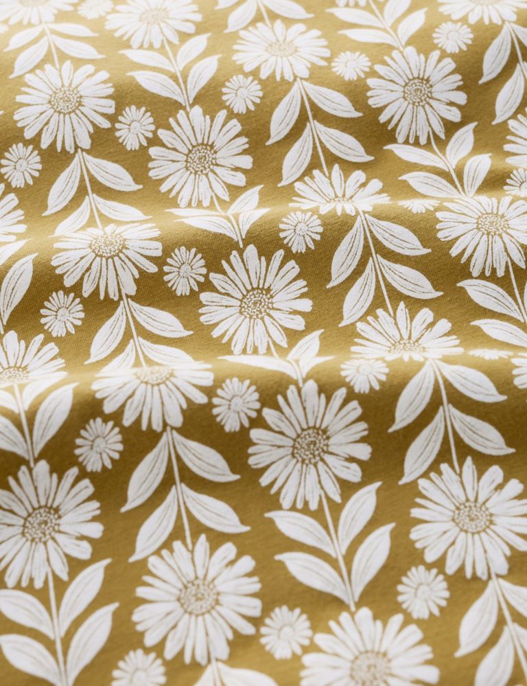 Cotton Rich Floral Maxi A-Line Skirt 6 of 6