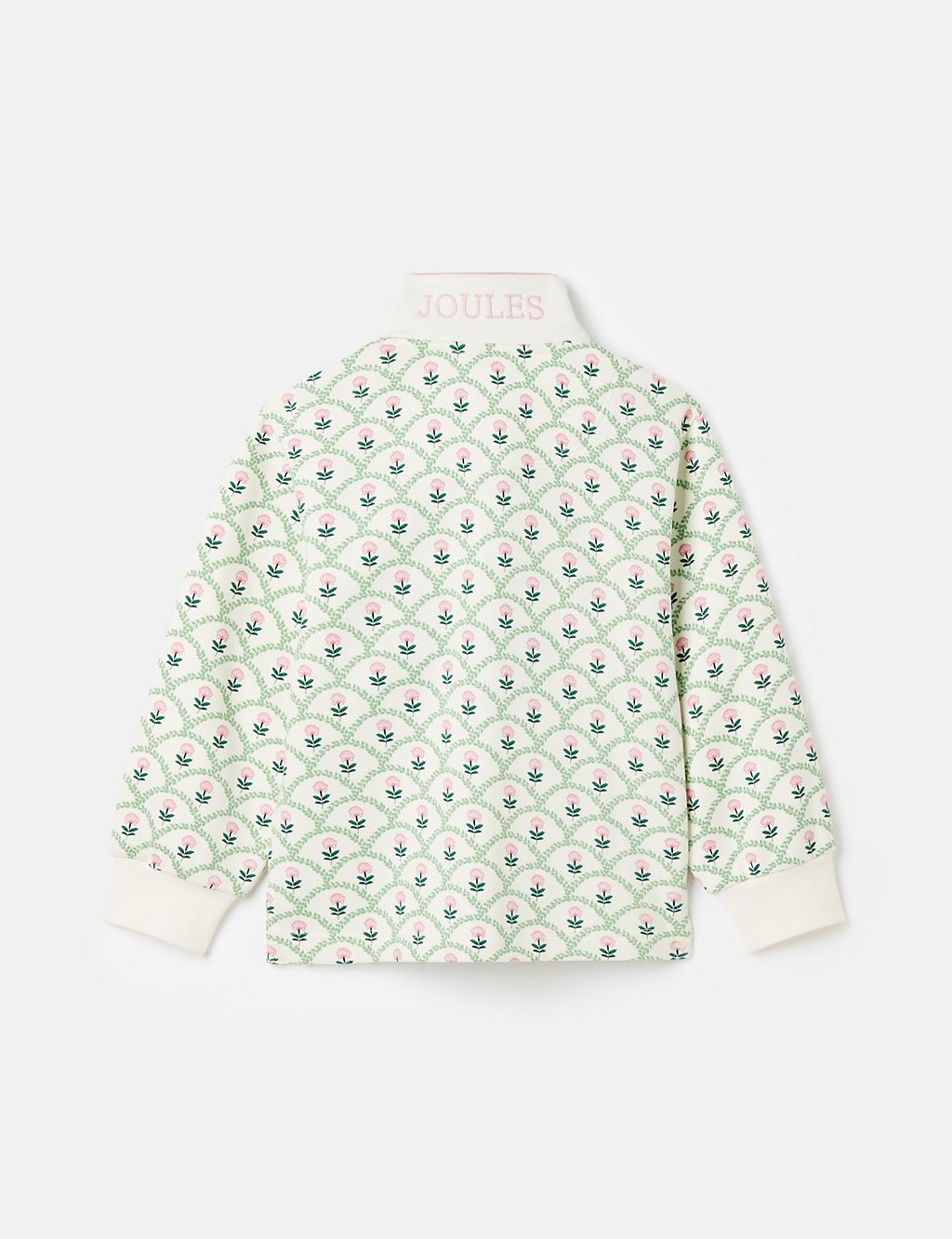 Cotton Rich Floral Sweatshirt (2–12 Years) 1 of 6