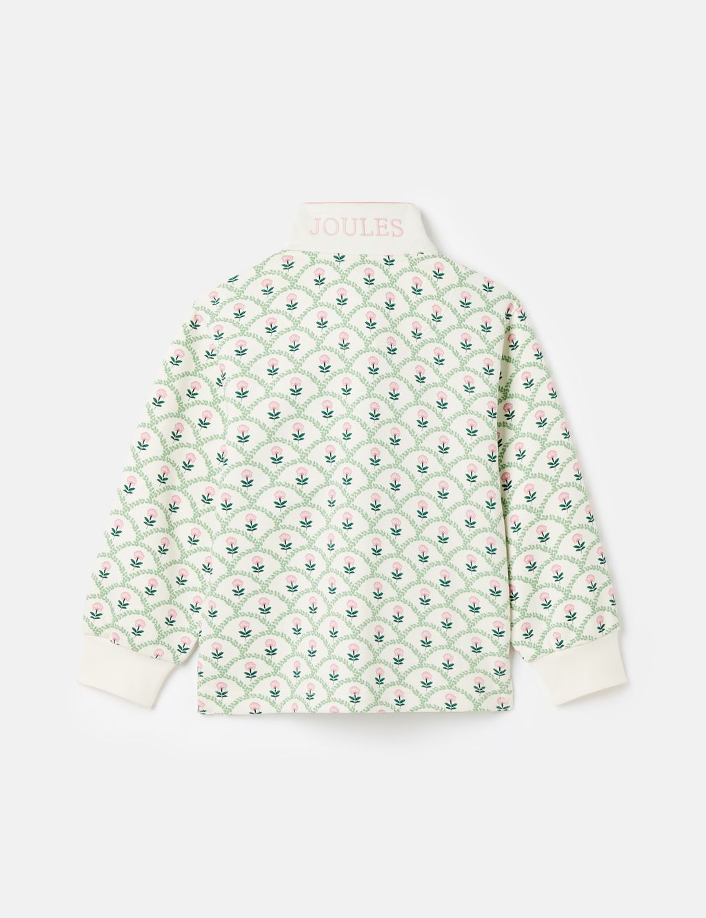 Cotton Rich Floral Sweatshirt (2–12 Years) 1 of 6
