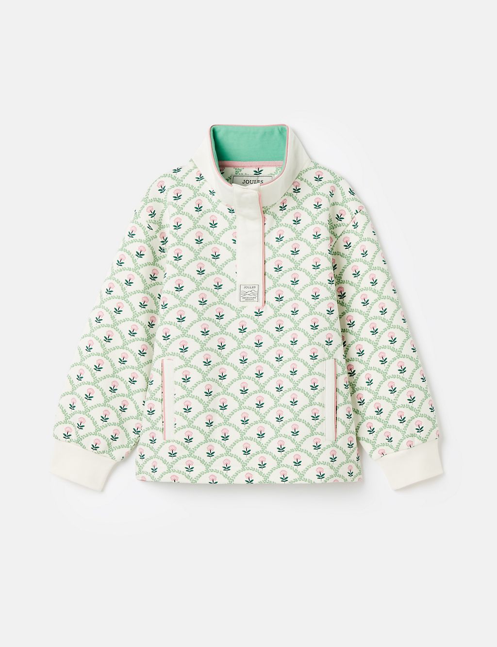 Cotton Rich Floral Sweatshirt (2–12 Years) 3 of 6