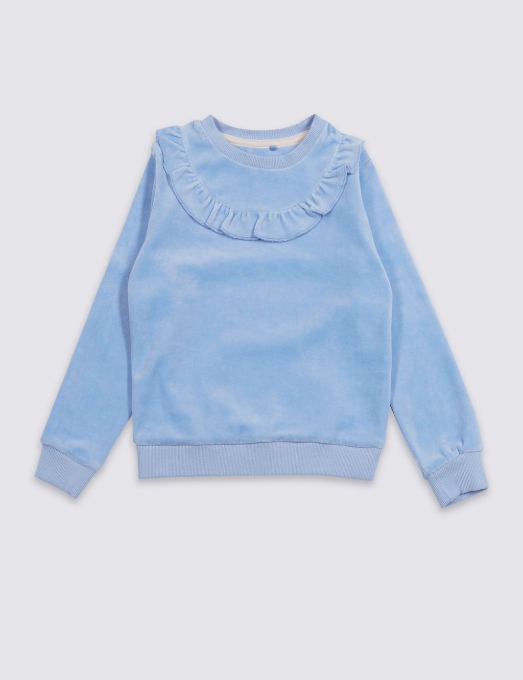 Cotton Rich Frill Jumper (3 Months - 7 Years) 1 of 4