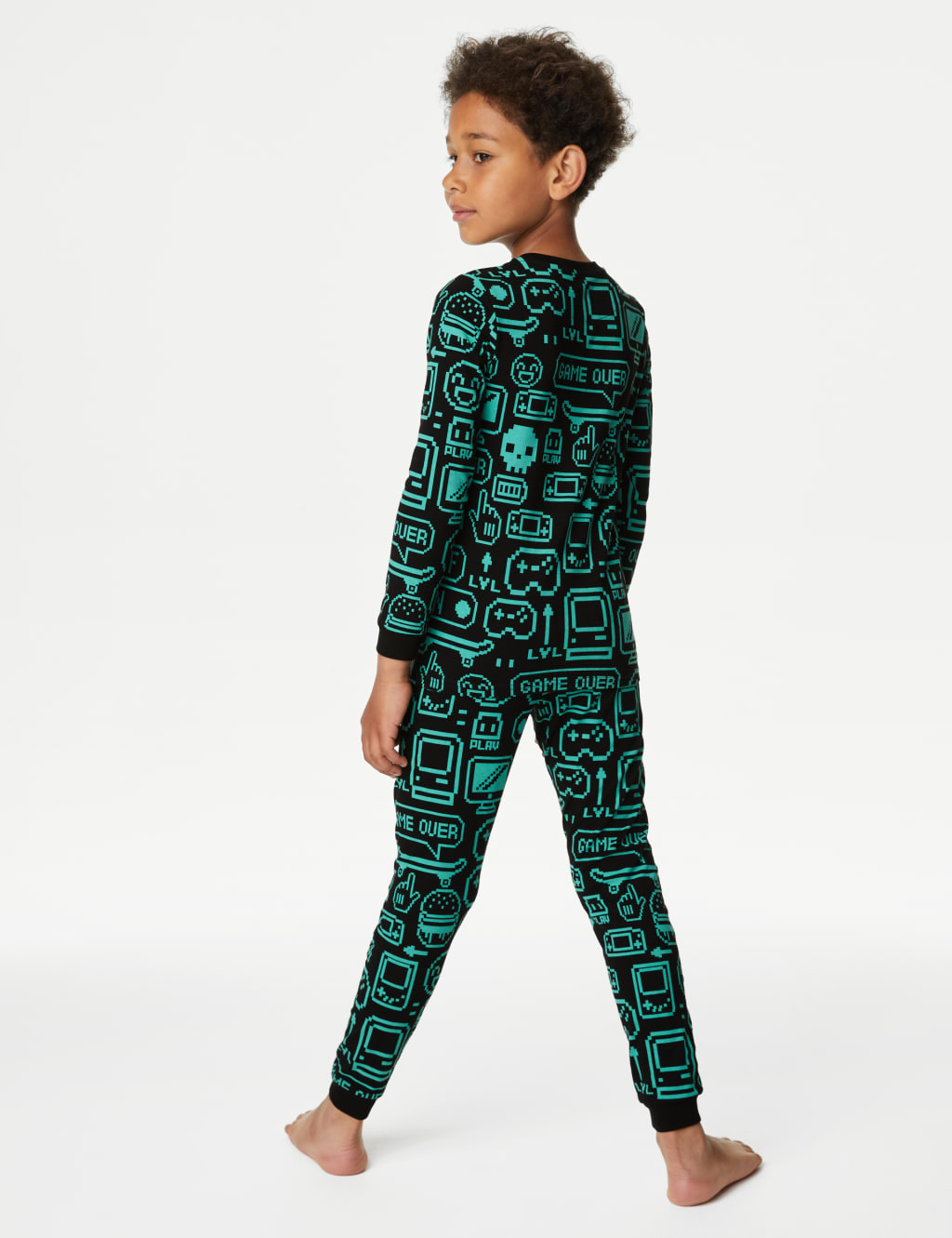 Childrens pyjamas m&s discount