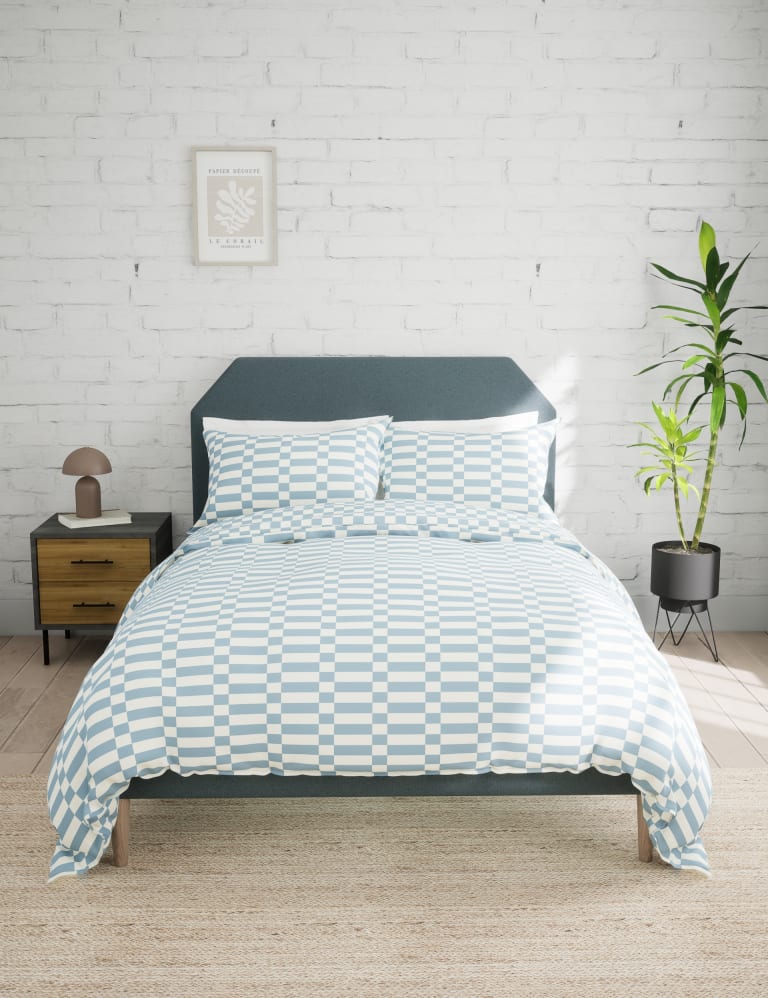 Cotton Rich Geometric Bedding Set 1 of 5