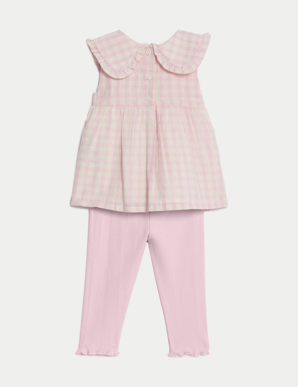Cotton Rich Gingham Outfit (0-3 Yrs) 2 of 9