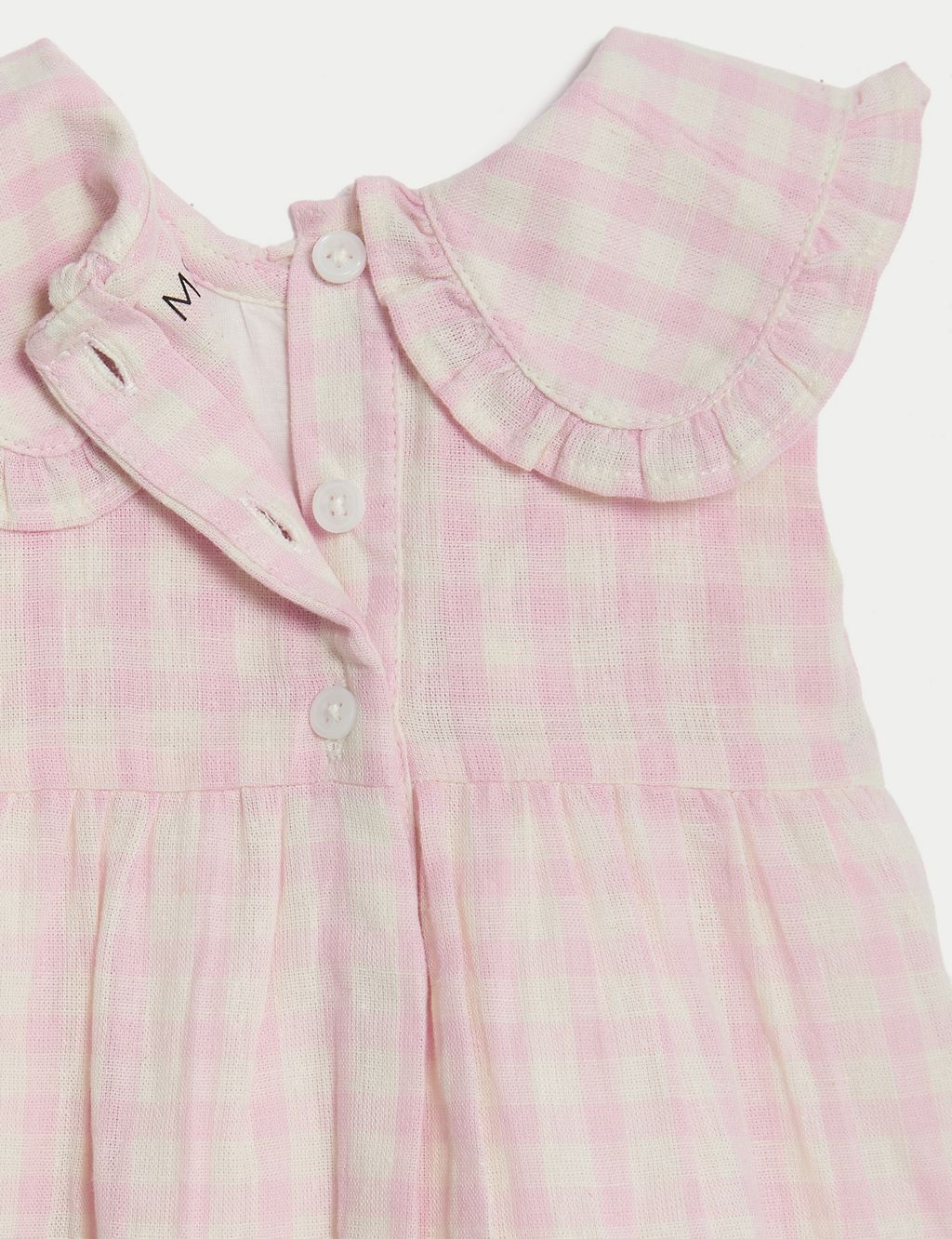 Cotton Rich Gingham Outfit (0-3 Yrs) 4 of 9