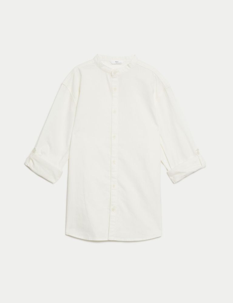 Cotton Rich Grandad Shirt (6-16 Yrs) 2 of 4