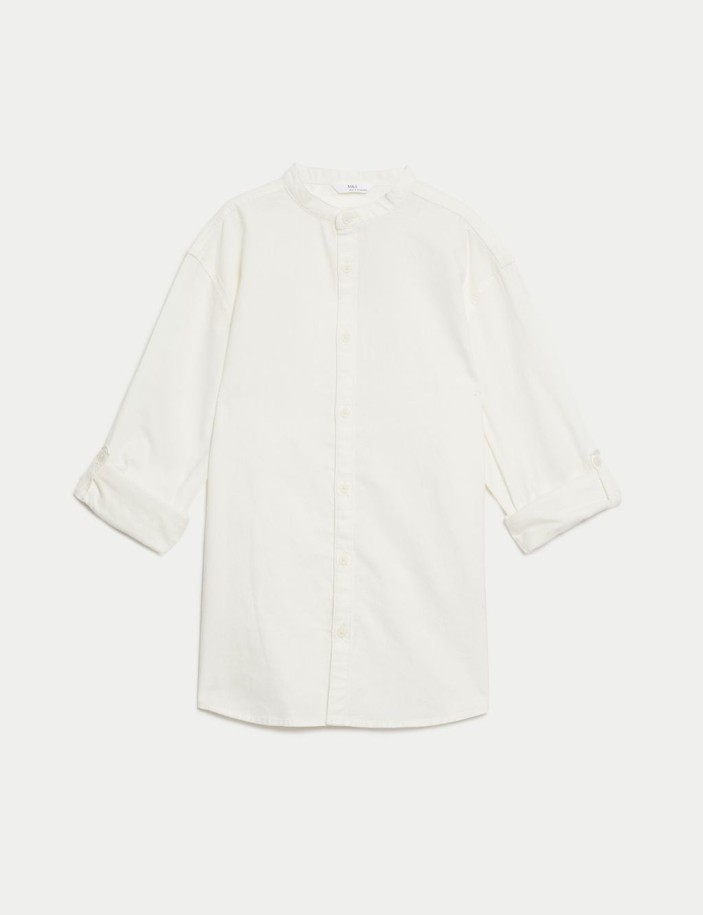 Cotton Rich Grandad Shirt (6-16 Yrs) 1 of 4