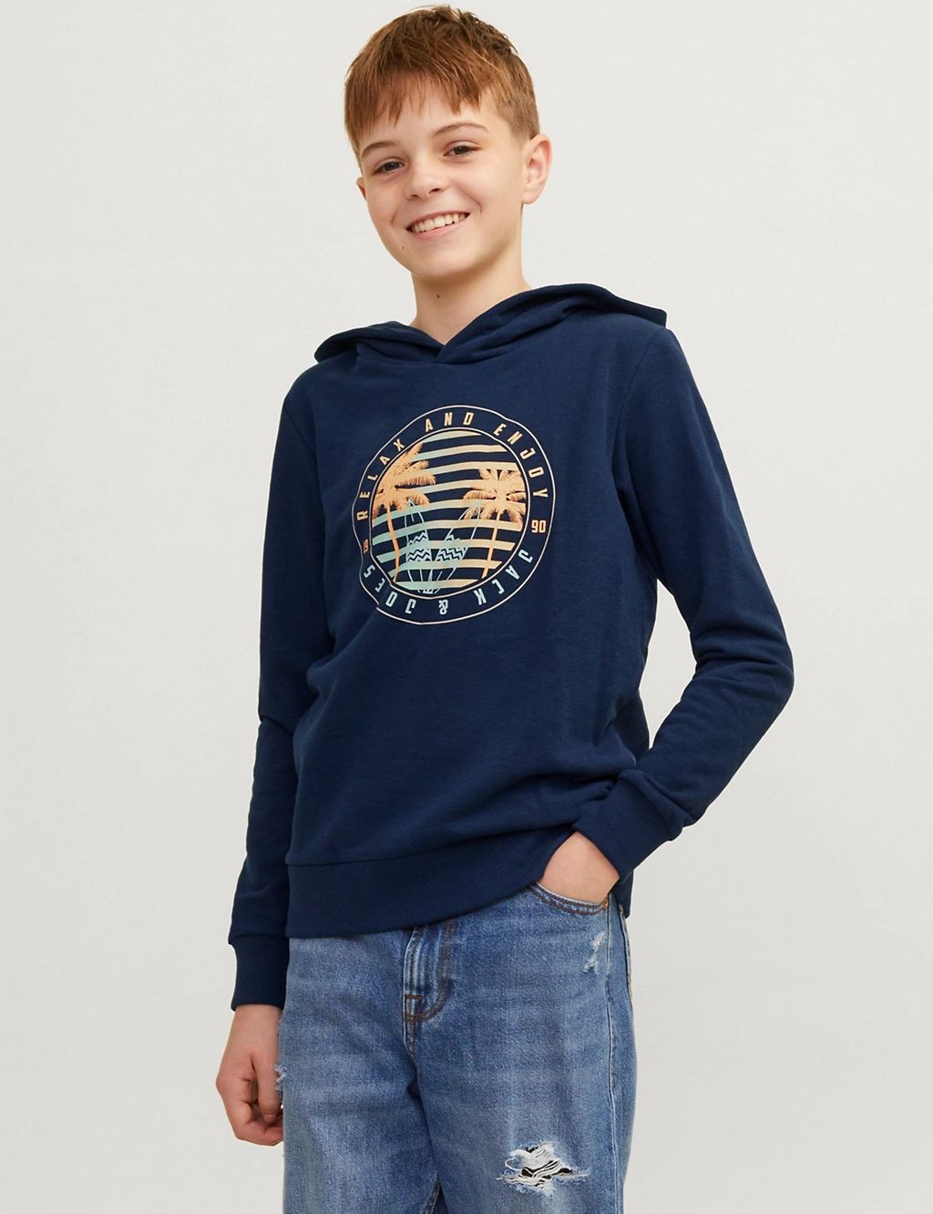 Cotton Rich Graphic Hoodie (8-16 Yrs) 3 of 7
