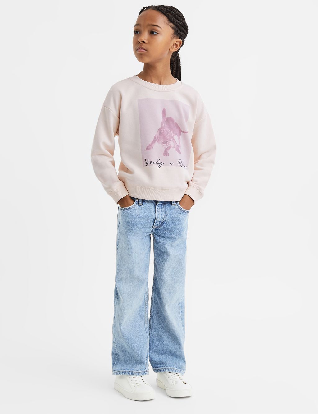 Cotton Rich Graphic Sweatshirt (4-14 Yrs) 2 of 5