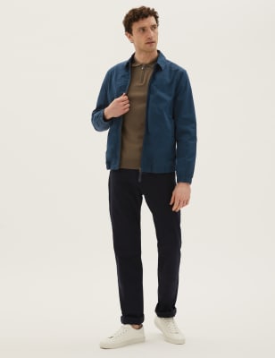 m&s mens cotton jackets