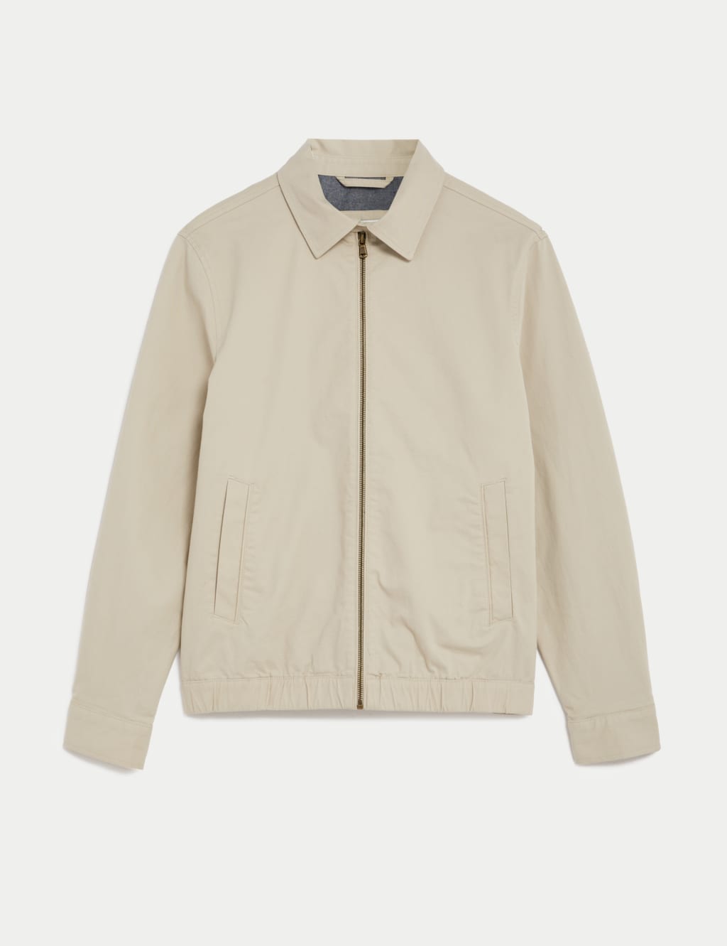 Cotton Rich Harrington Jacket M&S Collection M&S
