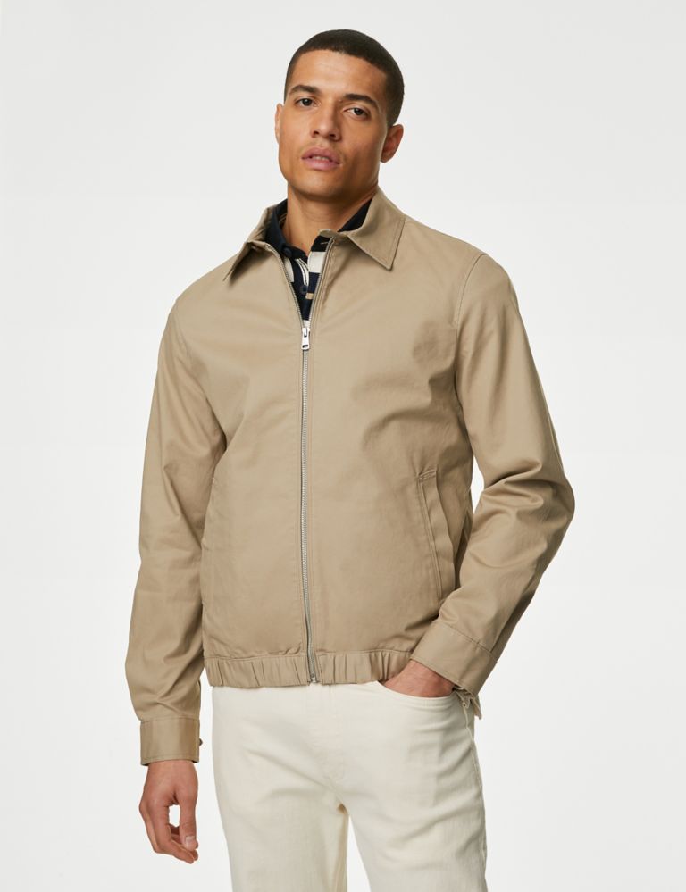 Cotton Rich Harrington Jacket 1 of 7
