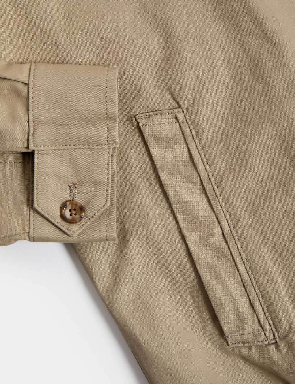Cotton Rich Harrington Jacket | M&S Collection | M&S