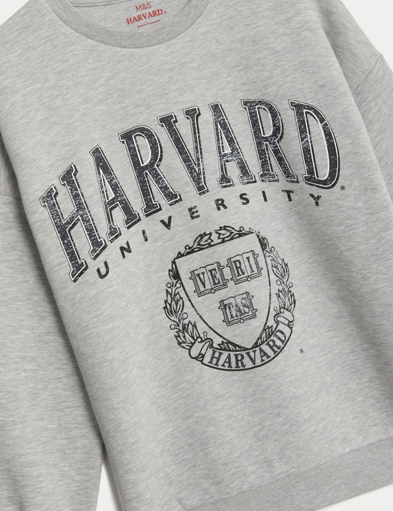 Cotton Rich Harvard™ Sweatshirt (6-16 Yrs) 2 of 3