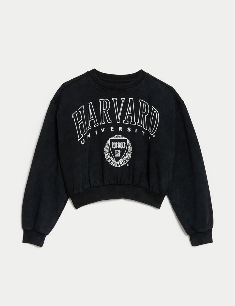 Cotton Rich Harvard University Sweatshirt (6-16 Yrs) 2 of 6