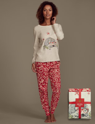 Hedgehog best sale print pyjamas