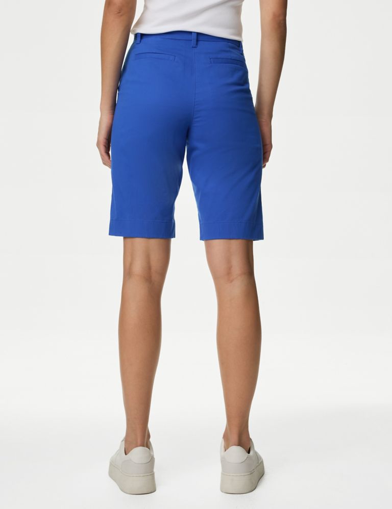 Cotton Rich High Waisted Chino Shorts 5 of 5