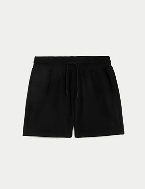Cotton Rich High Waisted Shorts Image 2 of 6