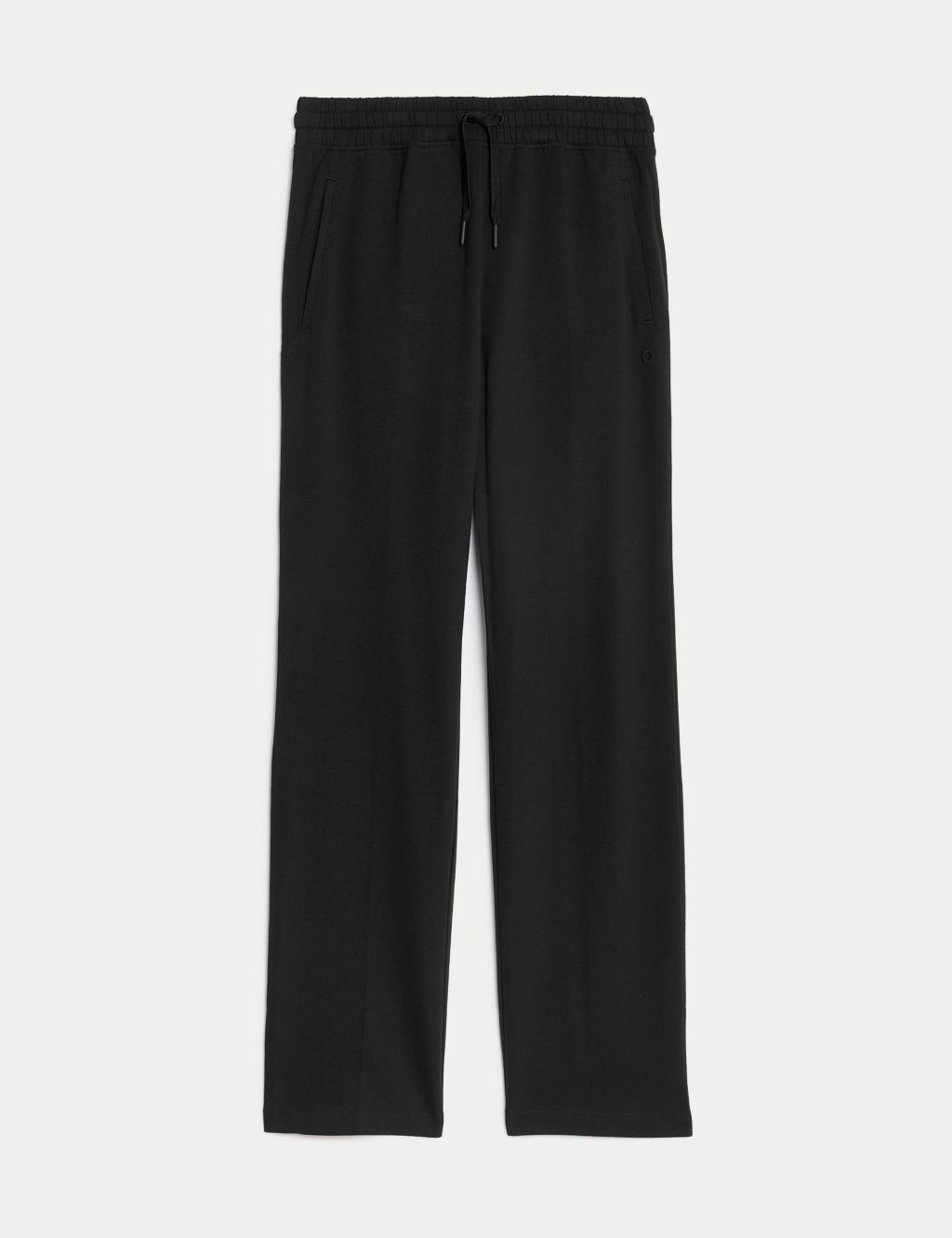 Cotton Rich High Waisted Wide Leg Joggers | Goodmove | M&S