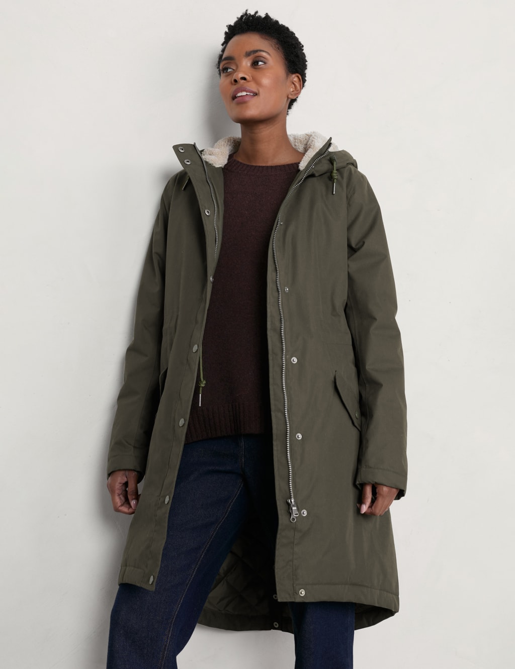 Longline parka womens new arrivals