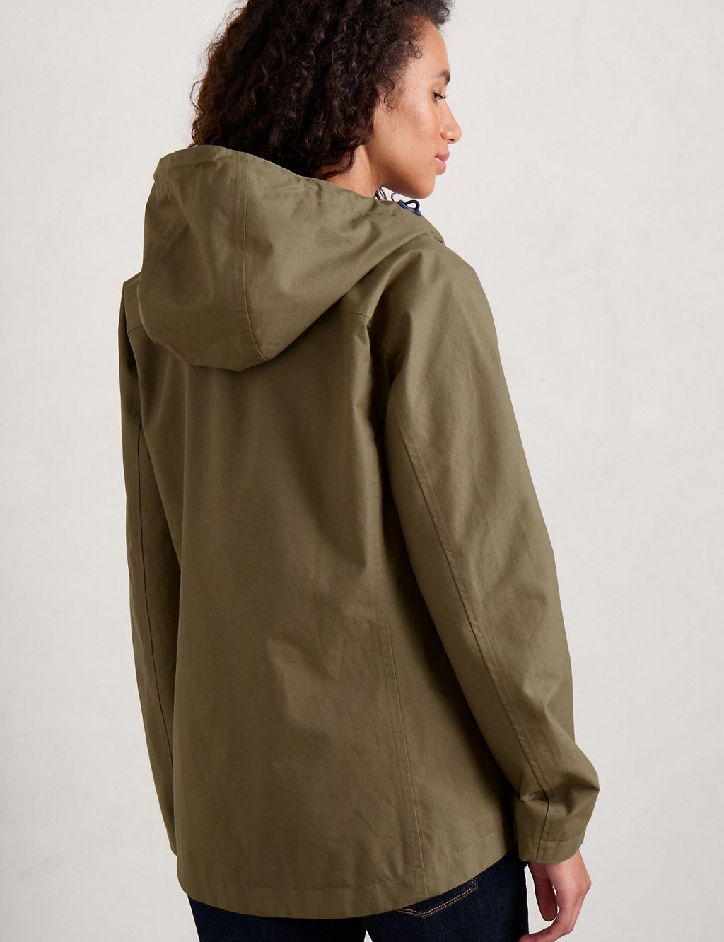 Cotton Rich Hooded Rain Jacket 6 of 7