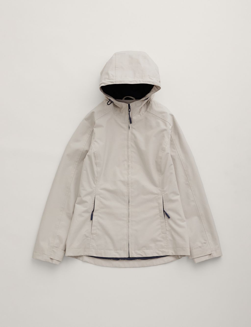 Cotton Rich Hooded Rain Jacket 1 of 5