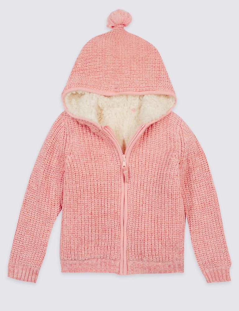 Cotton Rich Hooded Top (3 Months - 5 Years) 2 of 9
