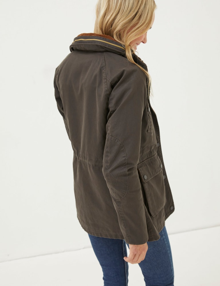 Style & co 2025 cotton hooded utility jacket