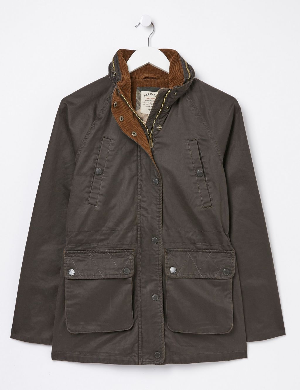 Cotton Rich Hooded Utility Jacket 1 of 7