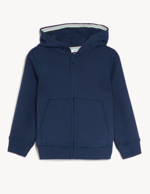 Cotton Rich Hoodie (2-7 Yrs) Image 2 of 4