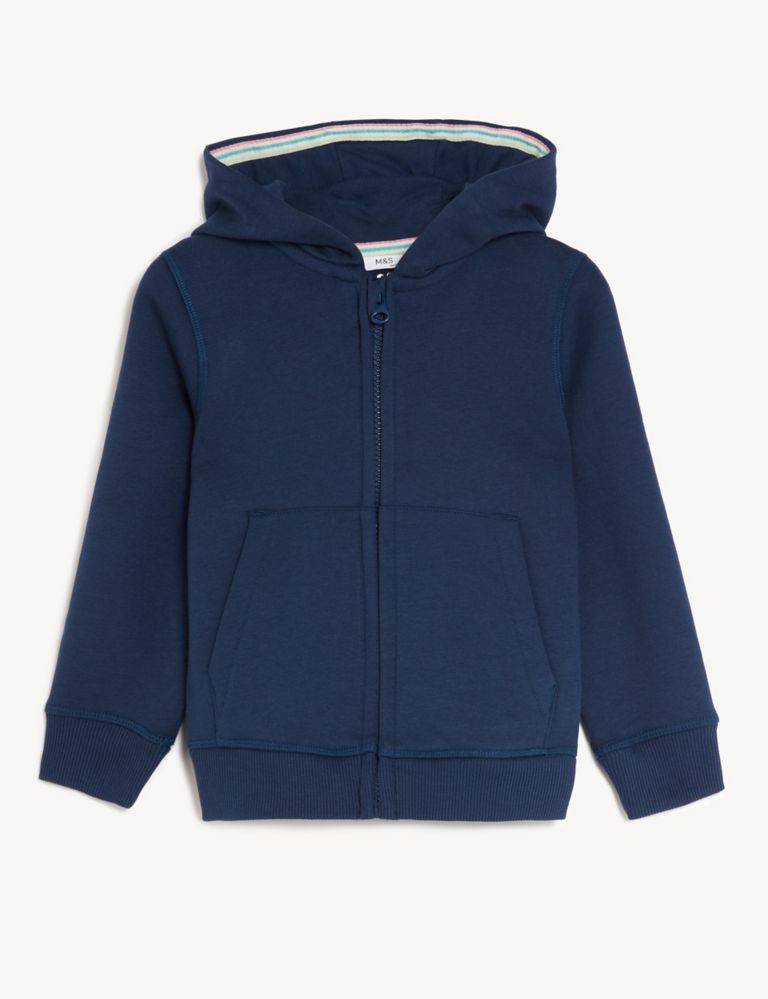 Cotton Rich Hoodie (2-7 Yrs) 2 of 4