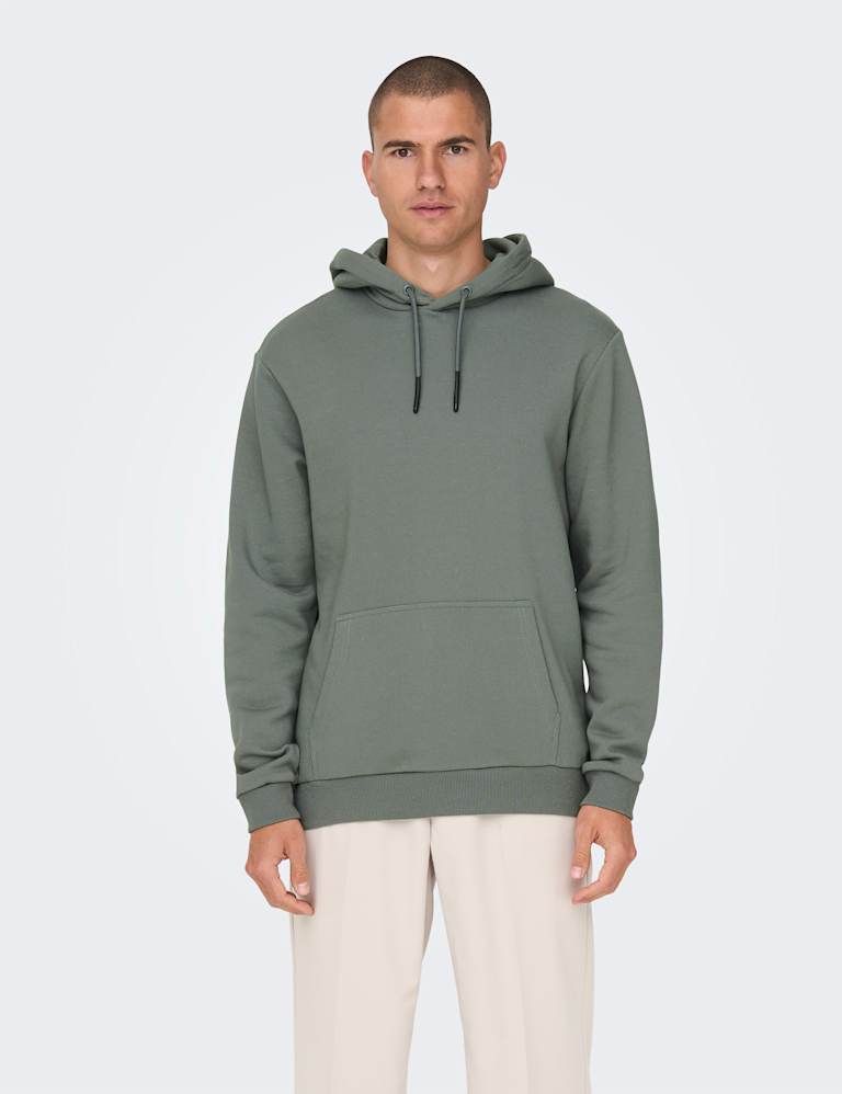 Cotton Rich Hoodie | ONLY u0026 SONS | Mu0026S