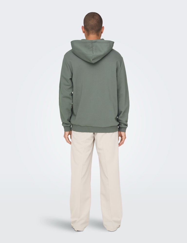 Cotton Rich Hoodie | ONLY & SONS | M&S