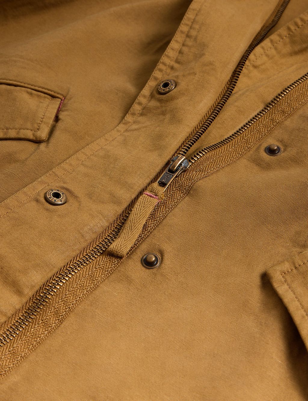 Cotton Rich Jacket with Linen 2 of 5