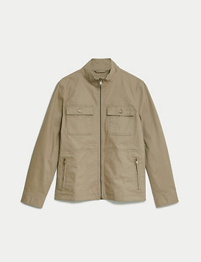 Cotton Rich Jacket with Stormwear™ Image 2 of 7