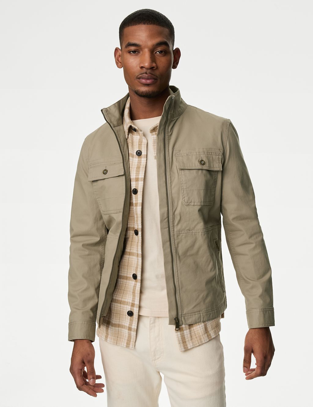 Cotton Rich Jacket with Stormwear™ 3 of 7
