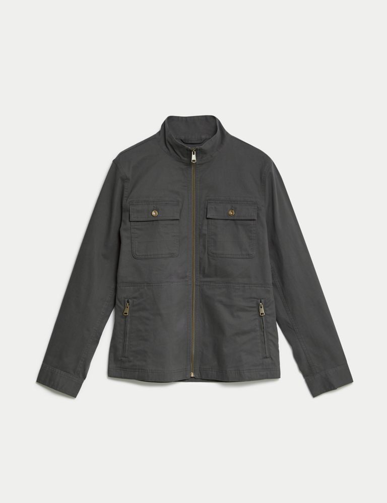 Cotton Rich Jacket with Stormwear™ 3 of 8