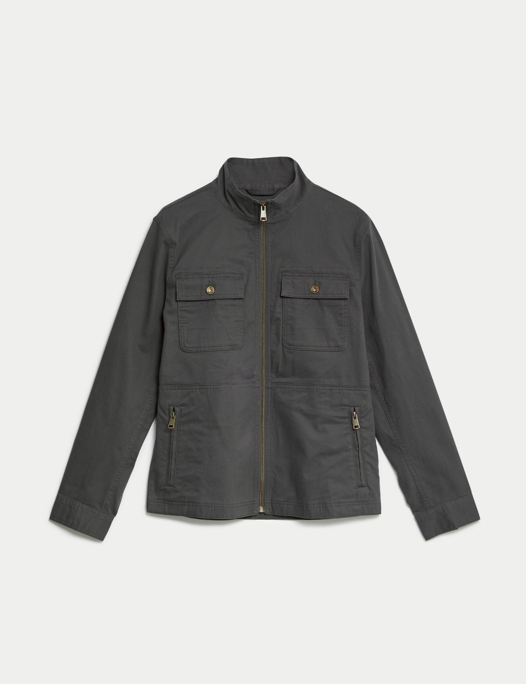 Cotton Rich Jacket with Stormwear™ 1 of 8