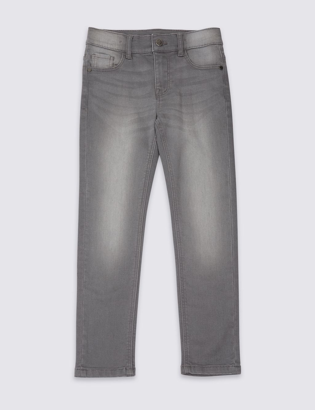 Cotton Rich Jeans With Stretch (3-16 Years) 1 of 7