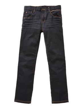 Cotton Rich Jeans with StayNEW™ (5-14 Years) Image 2 of 4