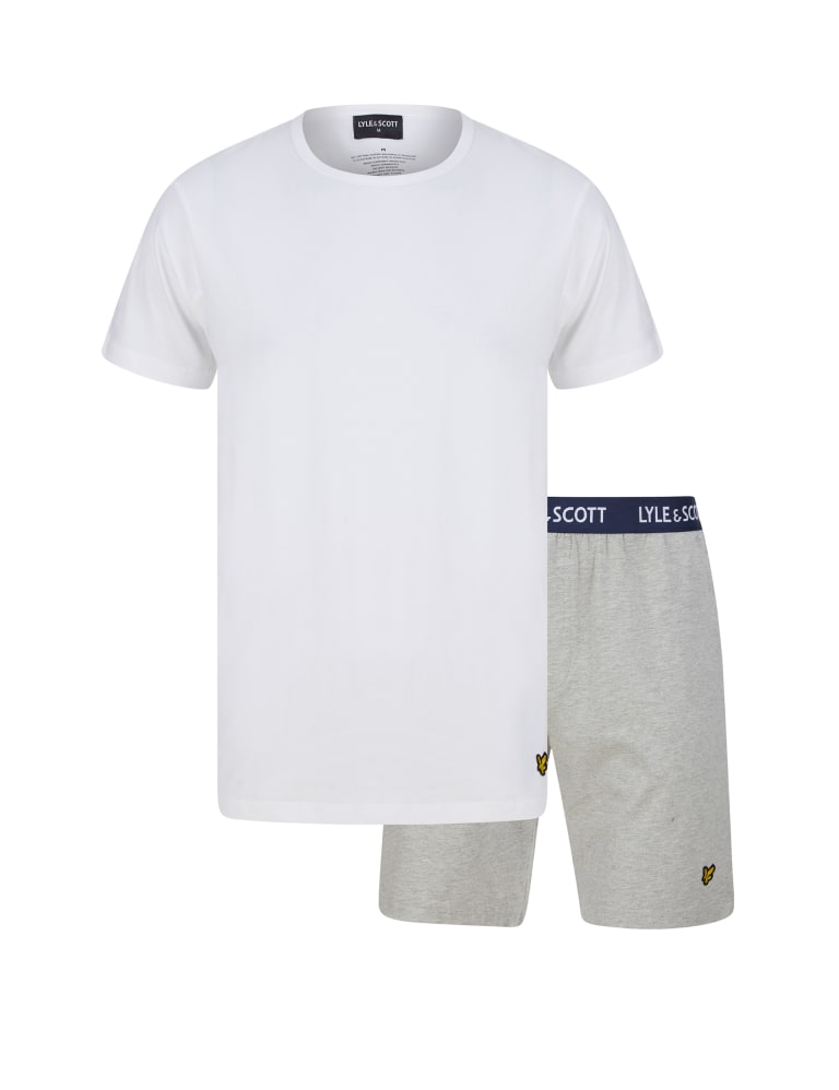 Cotton Rich Jersey Lounge Set, Lyle & Scott