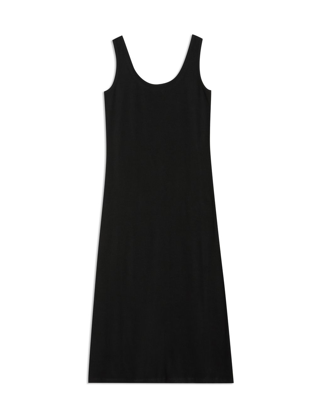 Cotton Rich Jersey Scoop Neck Maxi Dress 1 of 4
