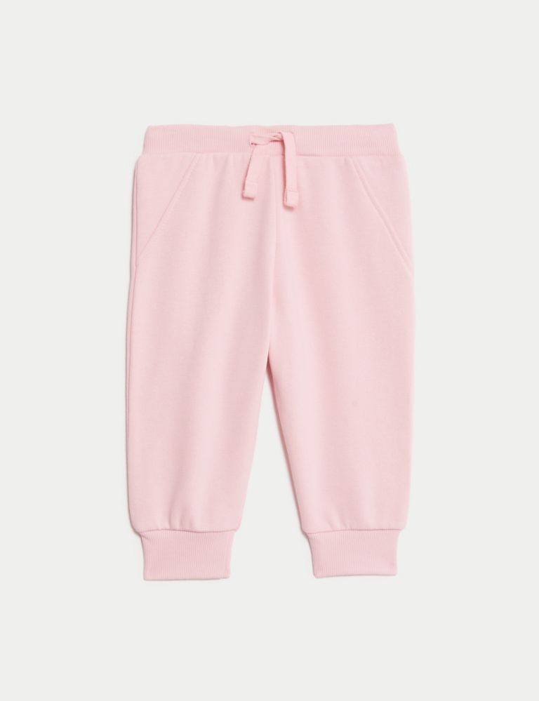 Cotton Rich Joggers (0-3 Yrs) | M&S Collection | M&S