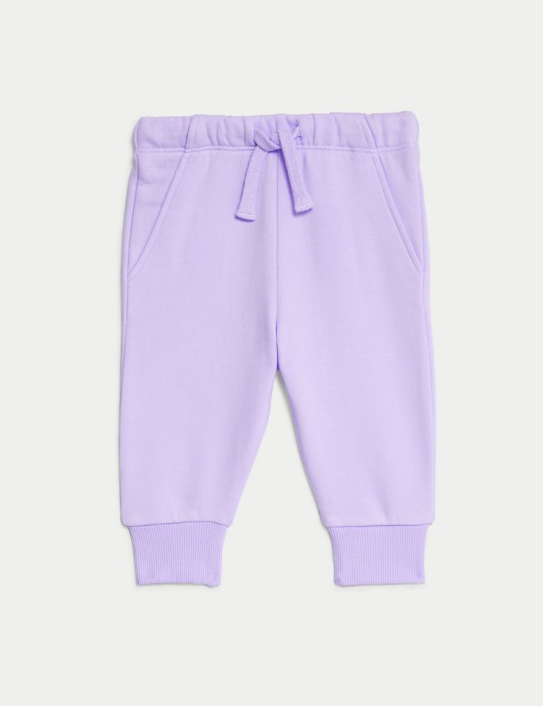 Cotton Rich Joggers (0-3 Yrs) | M&S Collection | M&S